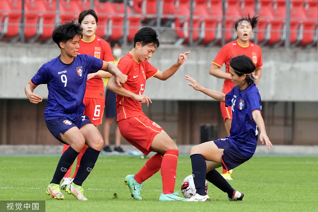 中国女足备战足球高水平比赛，迎接挑战的简单介绍